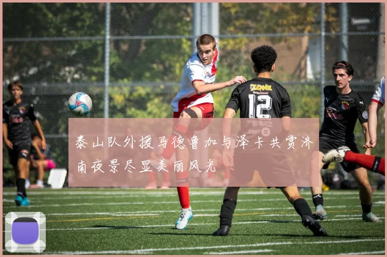 泰山队外援马德鲁加与泽卡共赏济南夜景尽显美丽风光
