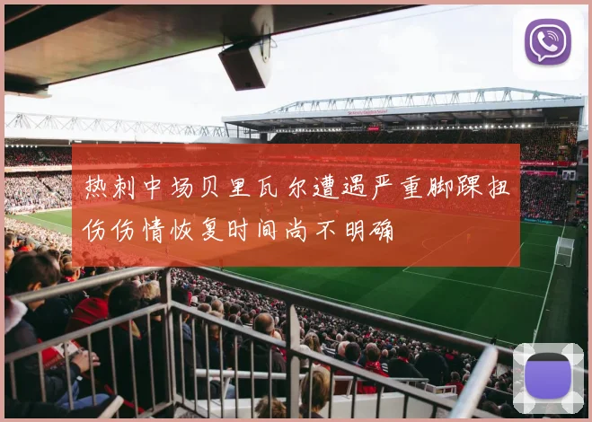 热刺中场贝里瓦尔遭遇严重脚踝扭伤伤情恢复时间尚不明确