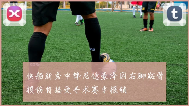 快船新秀中锋尼德豪泽因右脚跖骨损伤将接受手术赛季报销